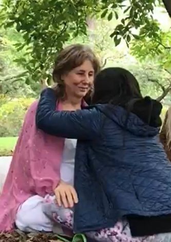 Before the ceremony — Central Park